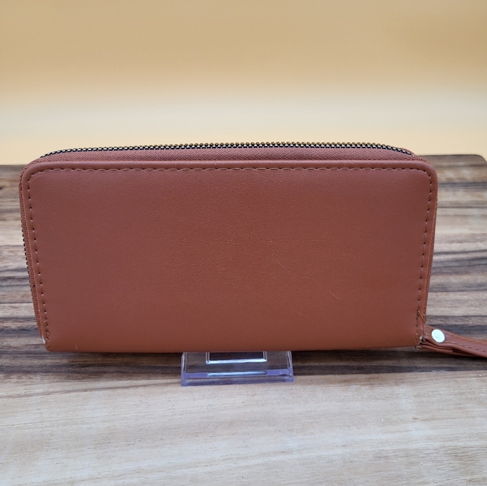 Alexis Bendel Brown Wristlet Wallet - Picture 2 of 7